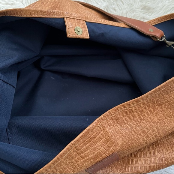 Parker Thatch XL Jane Slouch Bag  - Leather Tan Croco - Picture 10 of 14